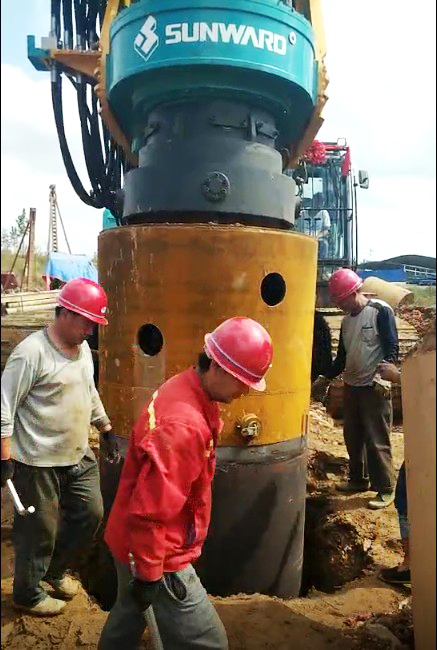 本钱节约几百万，，，，这台旋挖是我的摇钱树