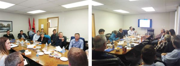 融合之旅：9001cc金沙以诚为本智能董事长何清华视察Avmax Group Inc.