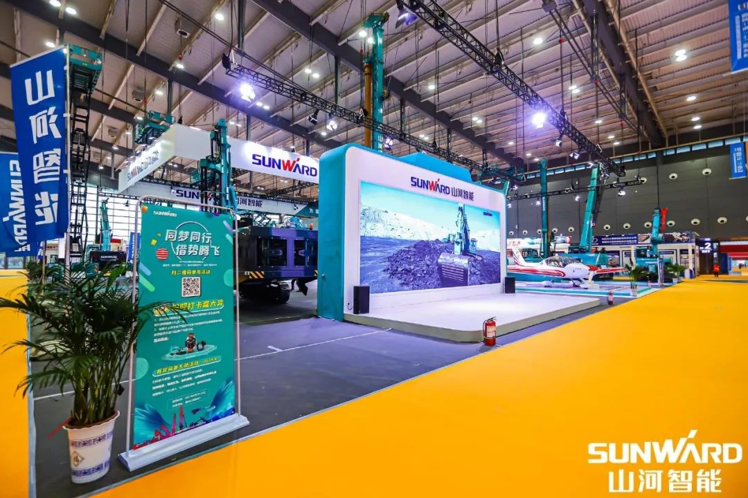 “9001cc金沙以诚为本绿”亮相长沙国际工程机械展，，，，，，，，50余款产品尽显9001cc金沙以诚为本智能立异实力