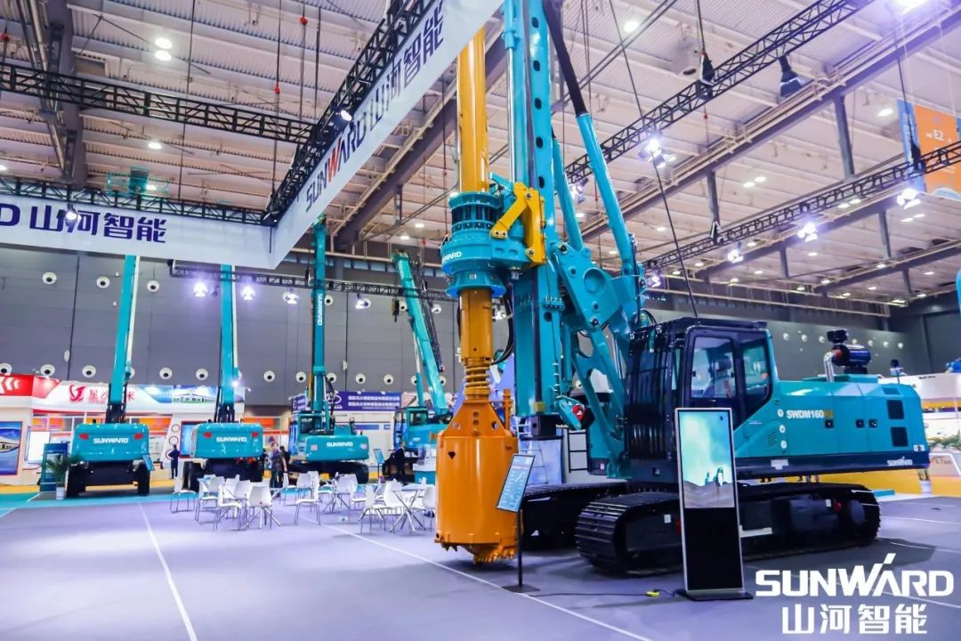 “9001cc金沙以诚为本绿”亮相长沙国际工程机械展，，，，，，，，50余款产品尽显9001cc金沙以诚为本智能立异实力