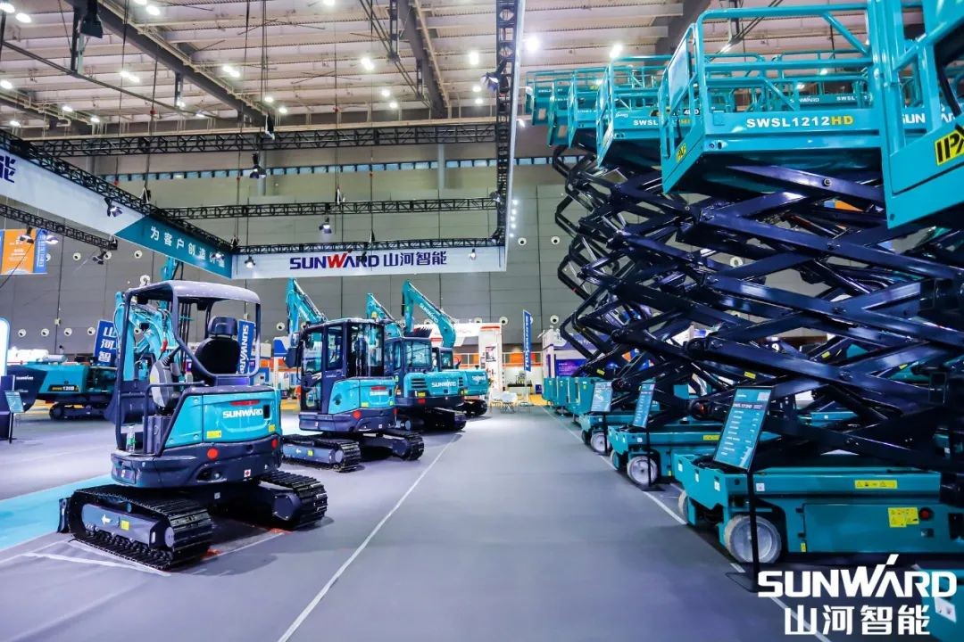 “9001cc金沙以诚为本绿”亮相长沙国际工程机械展，，，，，，，，50余款产品尽显9001cc金沙以诚为本智能立异实力