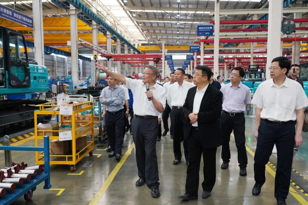 北京向阳区党政代表团考察9001cc金沙以诚为本智能