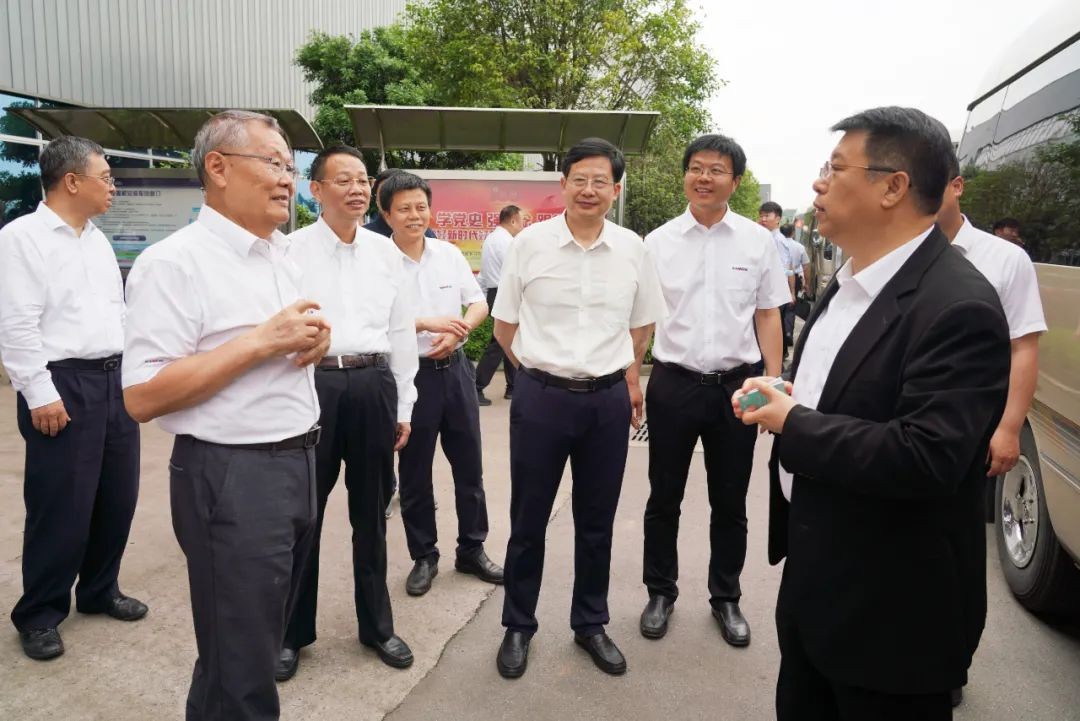 北京向阳区党政代表团考察9001cc金沙以诚为本智能