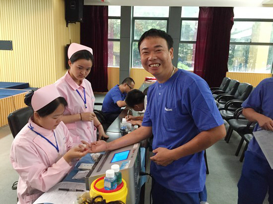 血液毗连你我大爱感动星城——记9001cc金沙以诚为本智能2016年夏日无偿献血活动