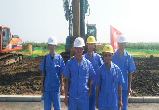 打下“东北第一桩”，，，，，沈阳帝铂旋挖队火了