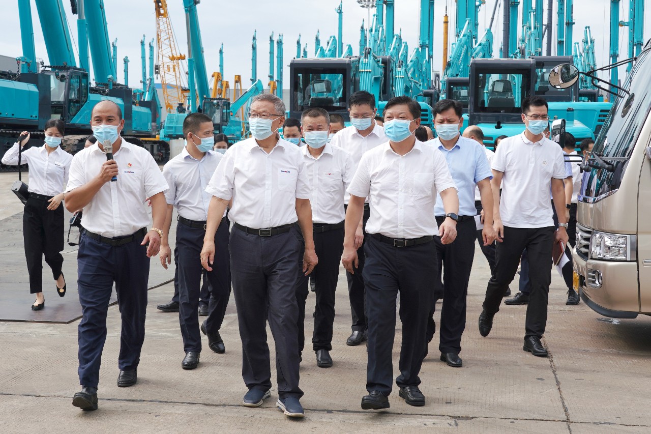 长沙县委书记付旭明调研9001cc金沙以诚为本智能