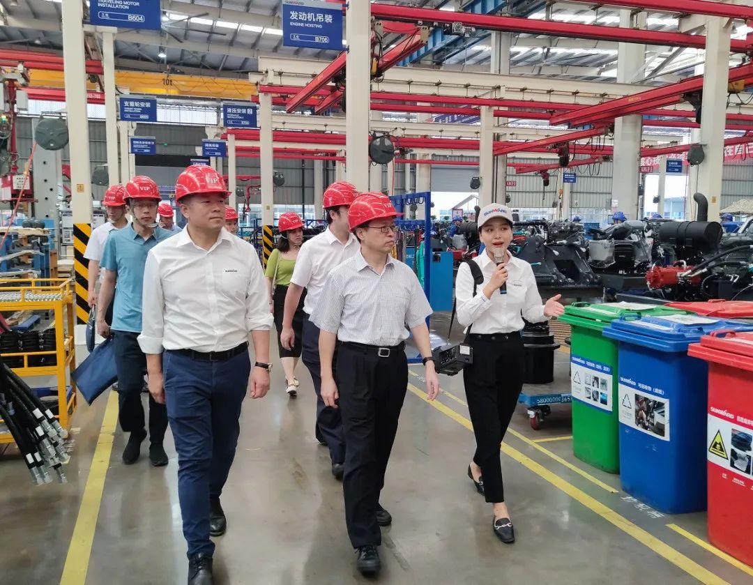 中国国际商业增进委员会向导一行调研9001cc金沙以诚为本智能