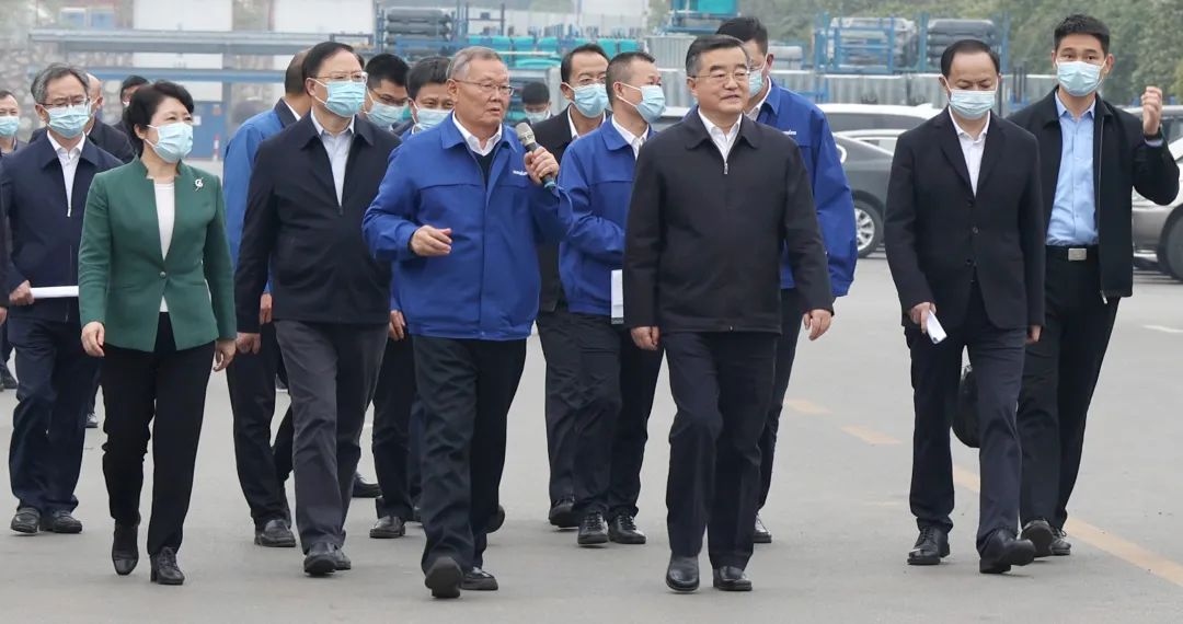 湖南省委书记张庆伟调研9001cc金沙以诚为本智能