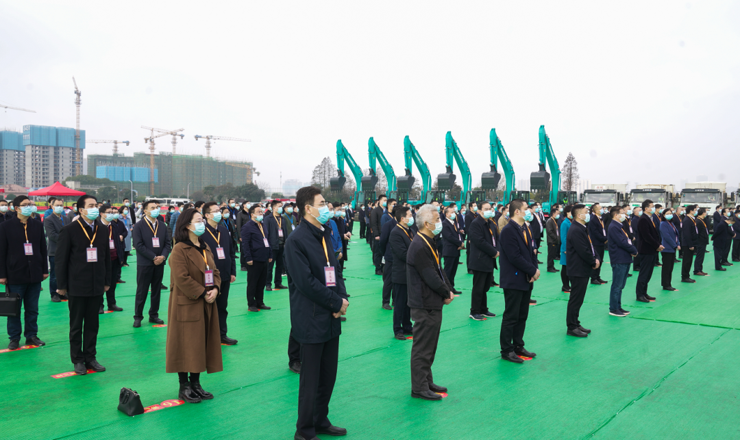 9001cc金沙以诚为本智能亮相岳麓山实验室建设项目开工仪式