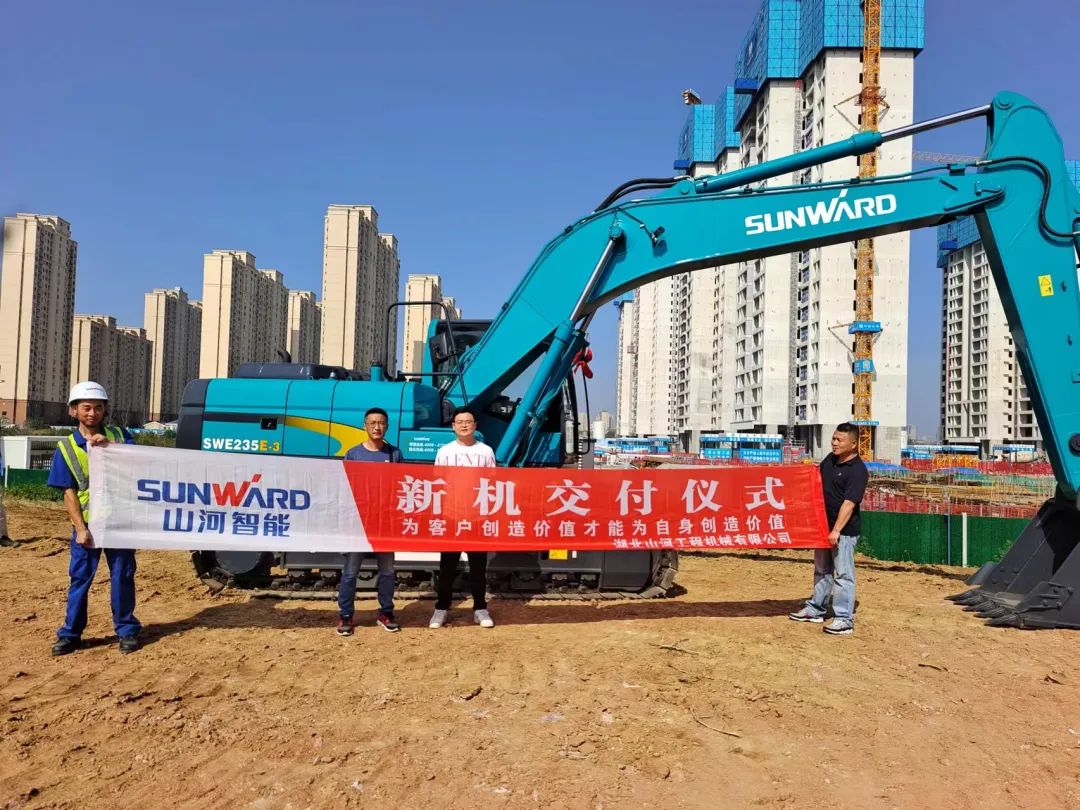 全款拿下！9001cc金沙以诚为本智能挖掘机奔赴工地一线