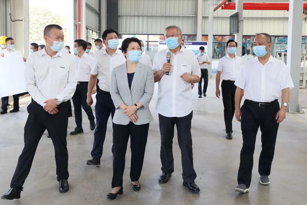 吴桂英调研9001cc金沙以诚为本智能