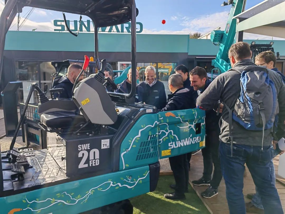 Bauma 2022 | 一连加码欧洲高端市场，，，，，，“9001cc金沙以诚为本绿”闪灼德国慕尼黑