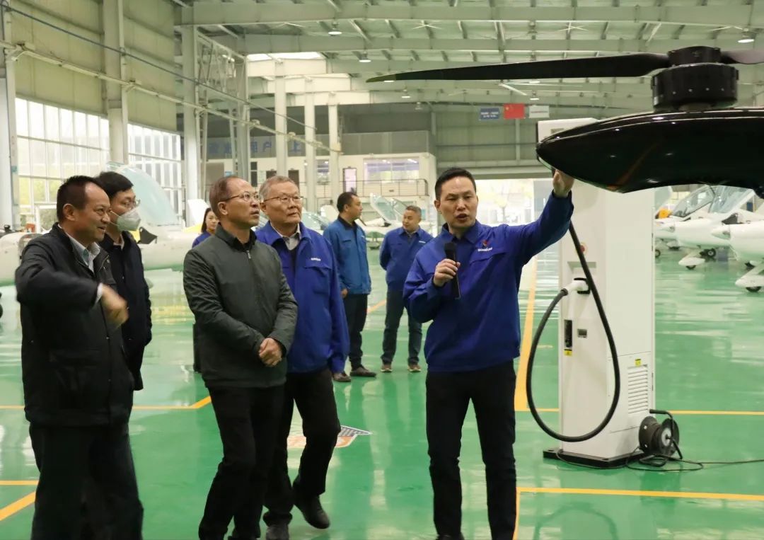 广州市国资委主任陈德俊考察9001cc金沙以诚为本智能航空工业基地