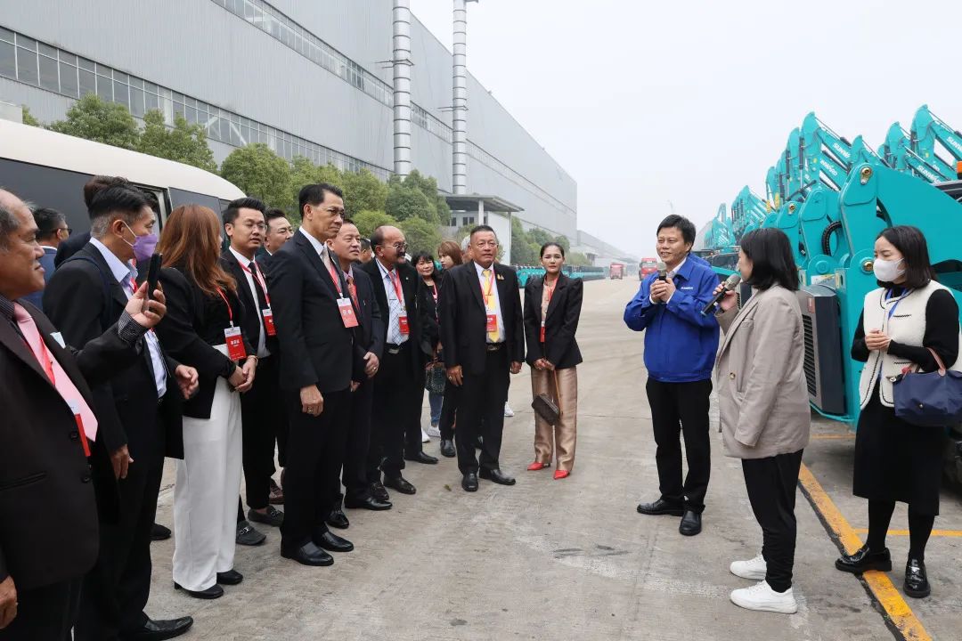 泰国代表团到访9001cc金沙以诚为本智能