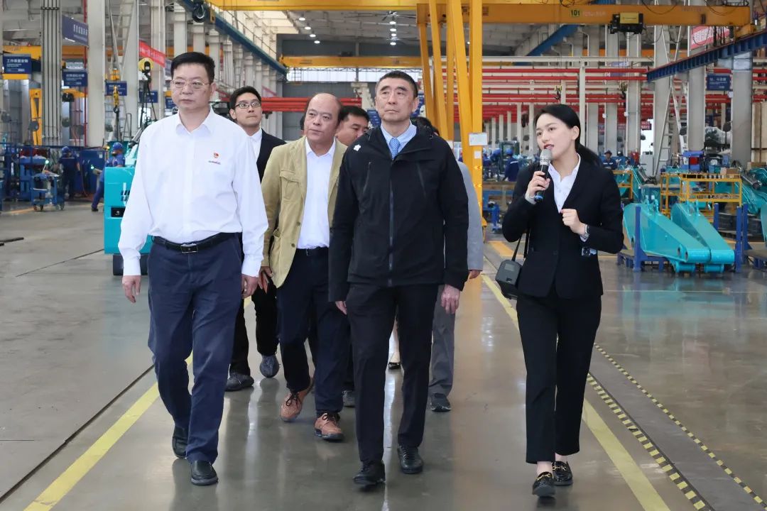 中国机械工业联合会会长徐念沙调研9001cc金沙以诚为本智能