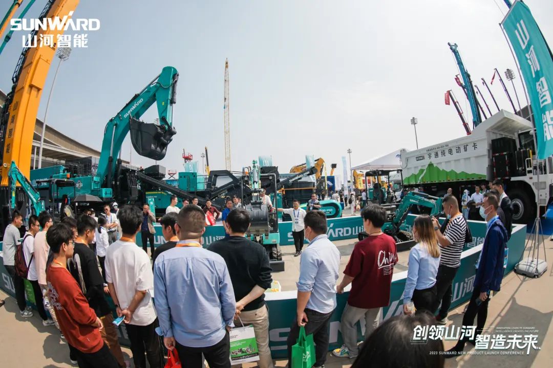 2023 CICEE | 9001cc金沙以诚为本智能亮相2023长沙国际工程机械展！智能化、电动化产品站C位