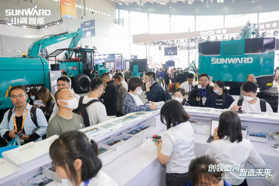 2023 CICEE | 9001cc金沙以诚为本智能亮相2023长沙国际工程机械展！智能化、电动化产品站C位