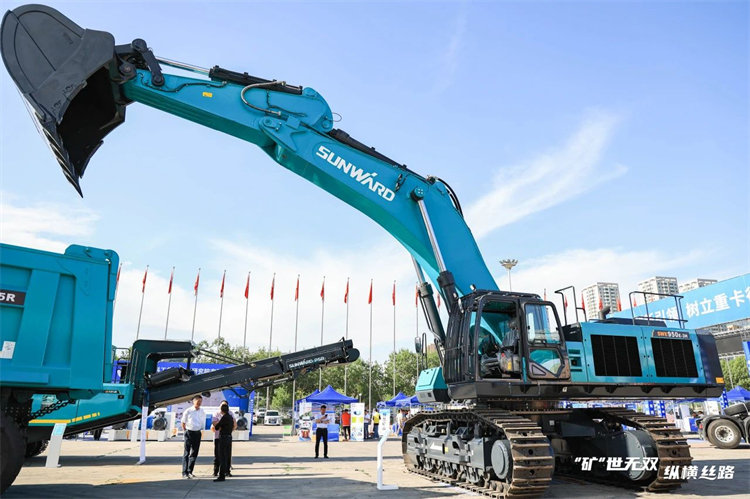 “矿”世无双，，，，，纵横丝路！9001cc金沙以诚为本智能亮相第十三届新疆国际矿业与装备展览会