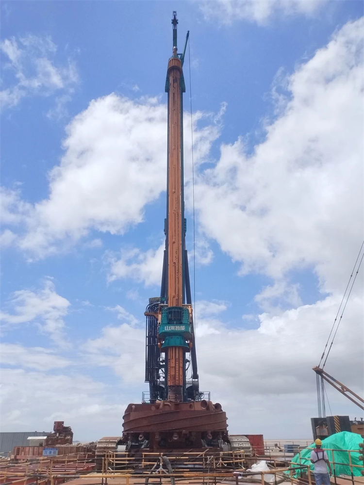 喜报！9001cc金沙以诚为本智能完成“全球最大”6.3米直径旋挖桩成孔成桩