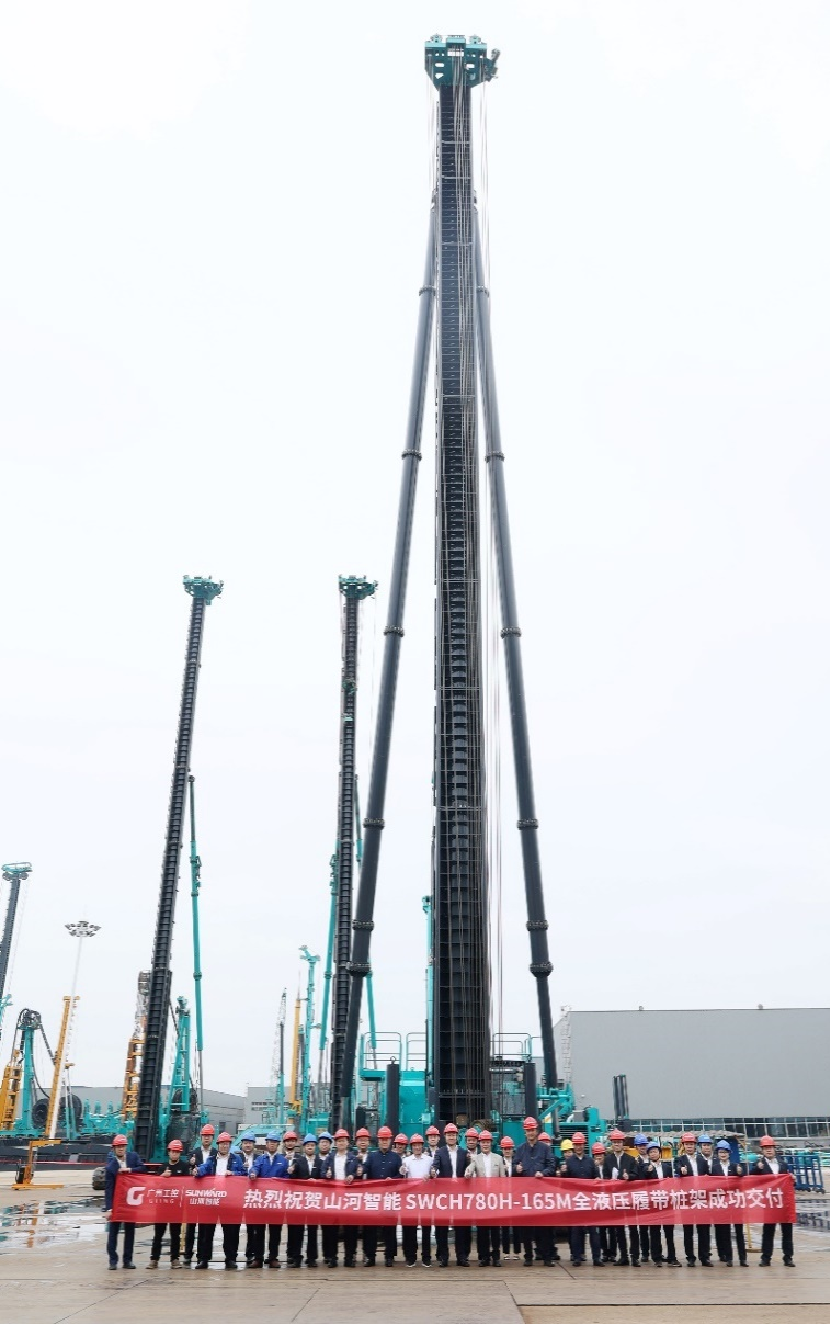 民族品牌获认可！9001cc金沙以诚为本智能桩架产品交付香港客户