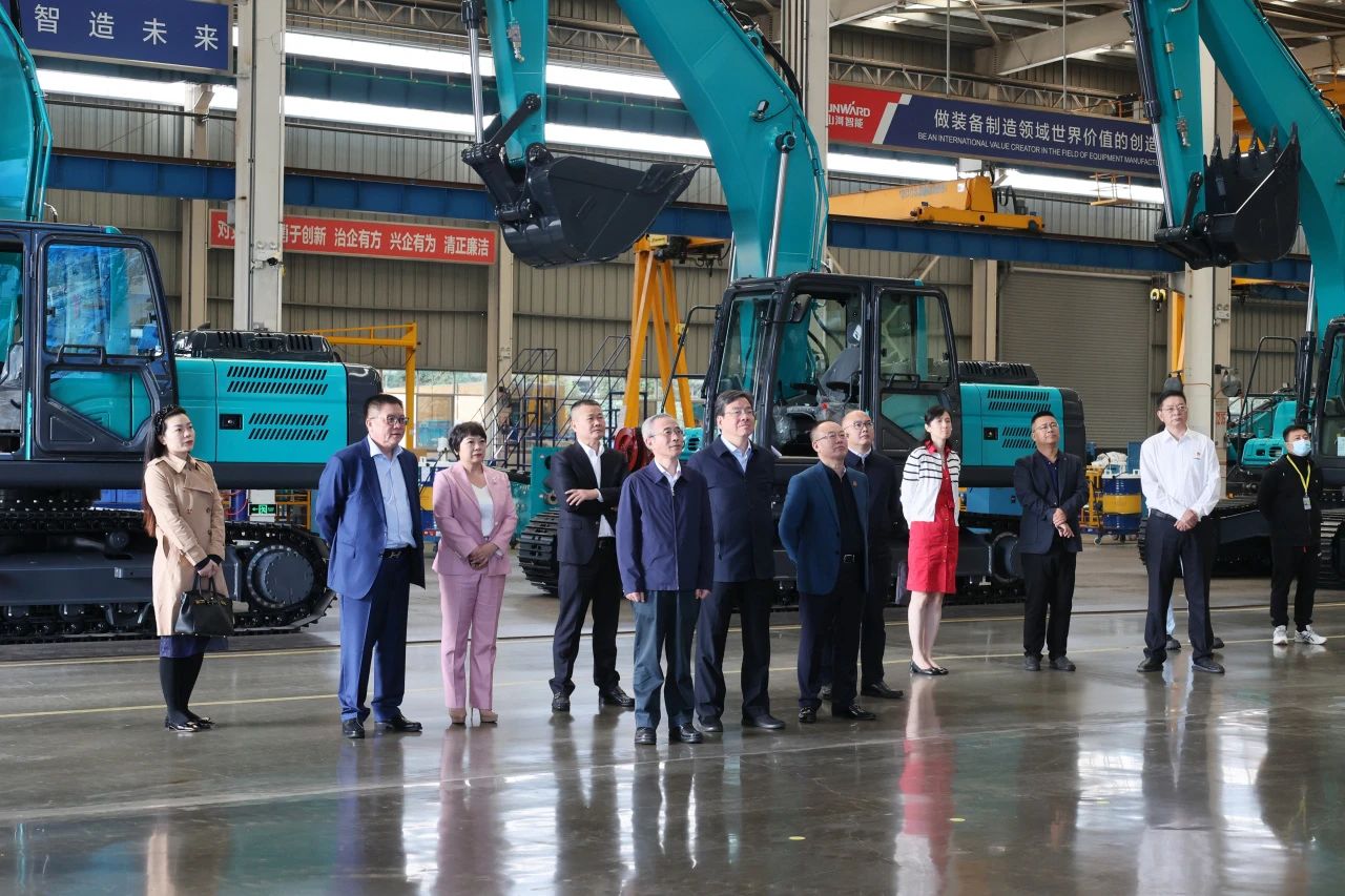 天下工商联副主席寿子琪调研9001cc金沙以诚为本智能