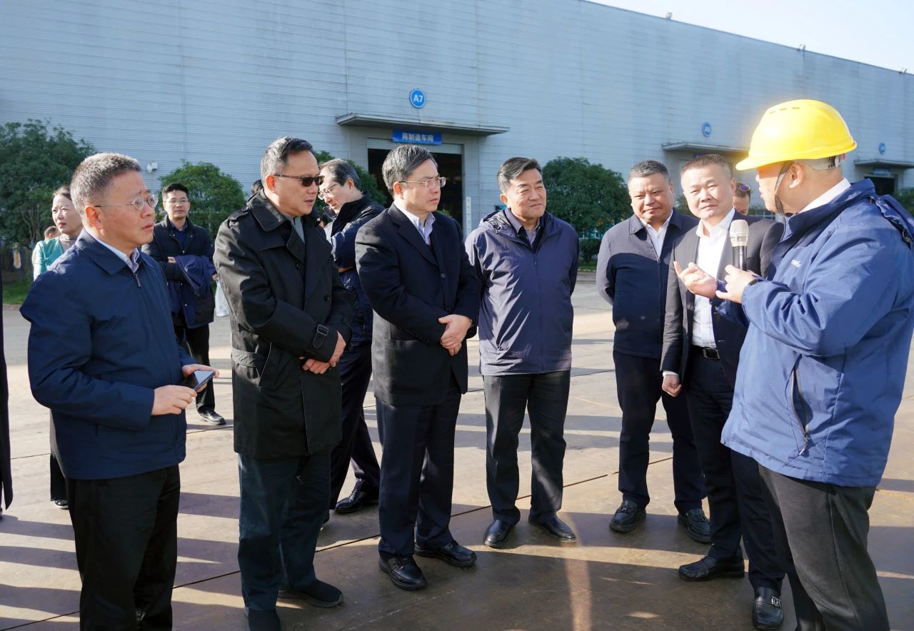 聚焦装备再制造！上海市政协副主席、党组副书记肖贵玉带队调研9001cc金沙以诚为本智能