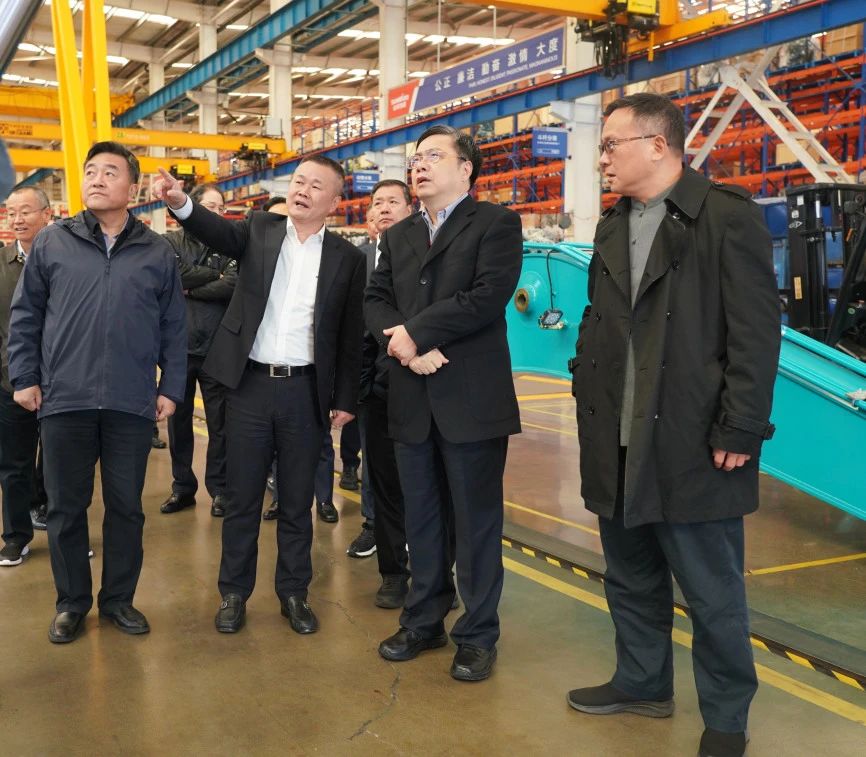 聚焦装备再制造！上海市政协副主席、党组副书记肖贵玉带队调研9001cc金沙以诚为本智能