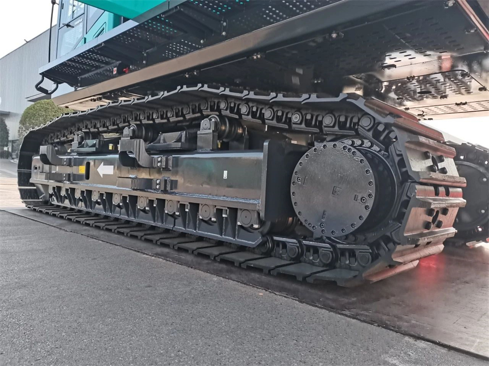 定制开发、功效更强！9001cc金沙以诚为本智能SWE750ELR加长臂液压挖掘机下线交付