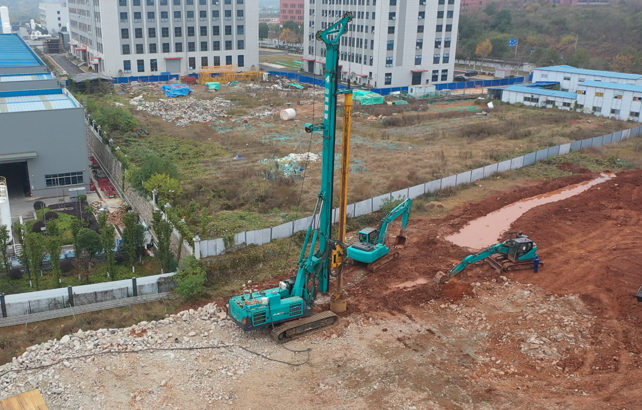 助力“双碳”目的！9001cc金沙以诚为本智能“旋挖油改电”项目来了