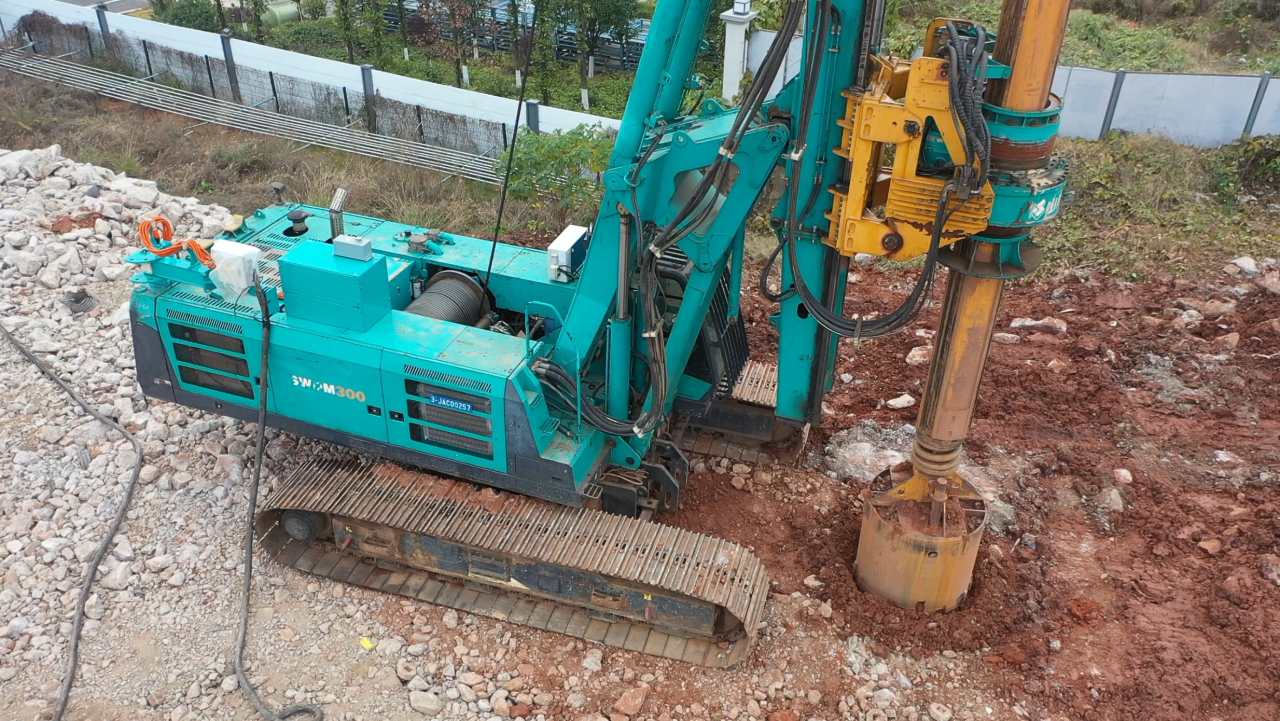 助力“双碳”目的！9001cc金沙以诚为本智能“旋挖油改电”项目来了