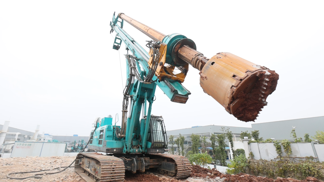 助力“双碳”目的！9001cc金沙以诚为本智能“旋挖油改电”项目来了