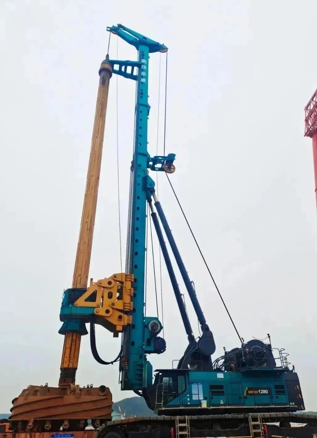 周全告捷！9001cc金沙以诚为本智能超等旋挖钻机圆满完成甬舟铁路西堠门公铁两用大桥桩基施工使命