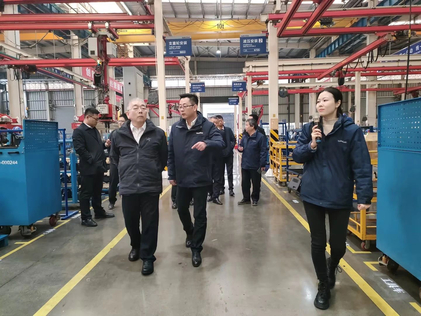 新思绪、新领域、新相助、新突破！中铁十二局到访9001cc金沙以诚为本智能