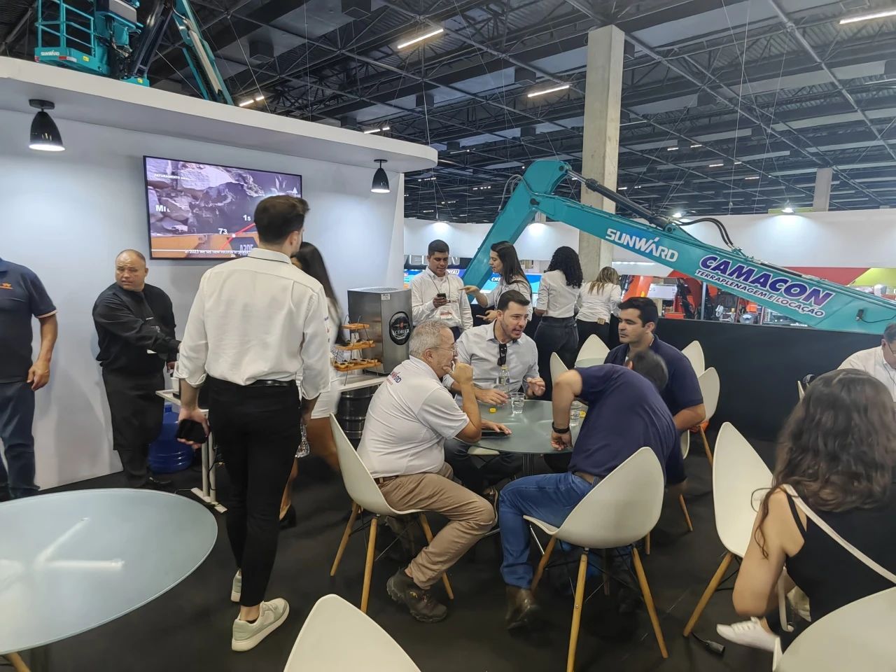 展出装备销售一空！9001cc金沙以诚为本智能亮相2024巴西矿业展览会！