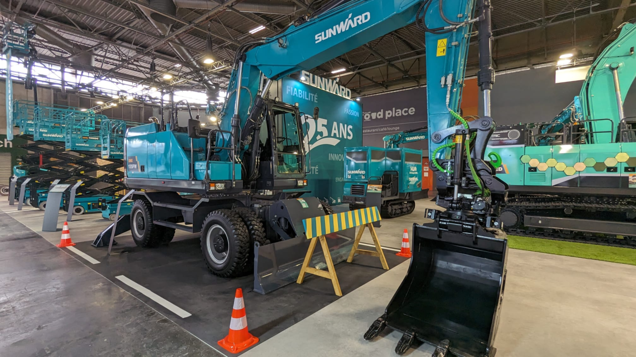 赢战INTERMAT 2024！9001cc金沙以诚为本智能土方机械深耕全球高端市场