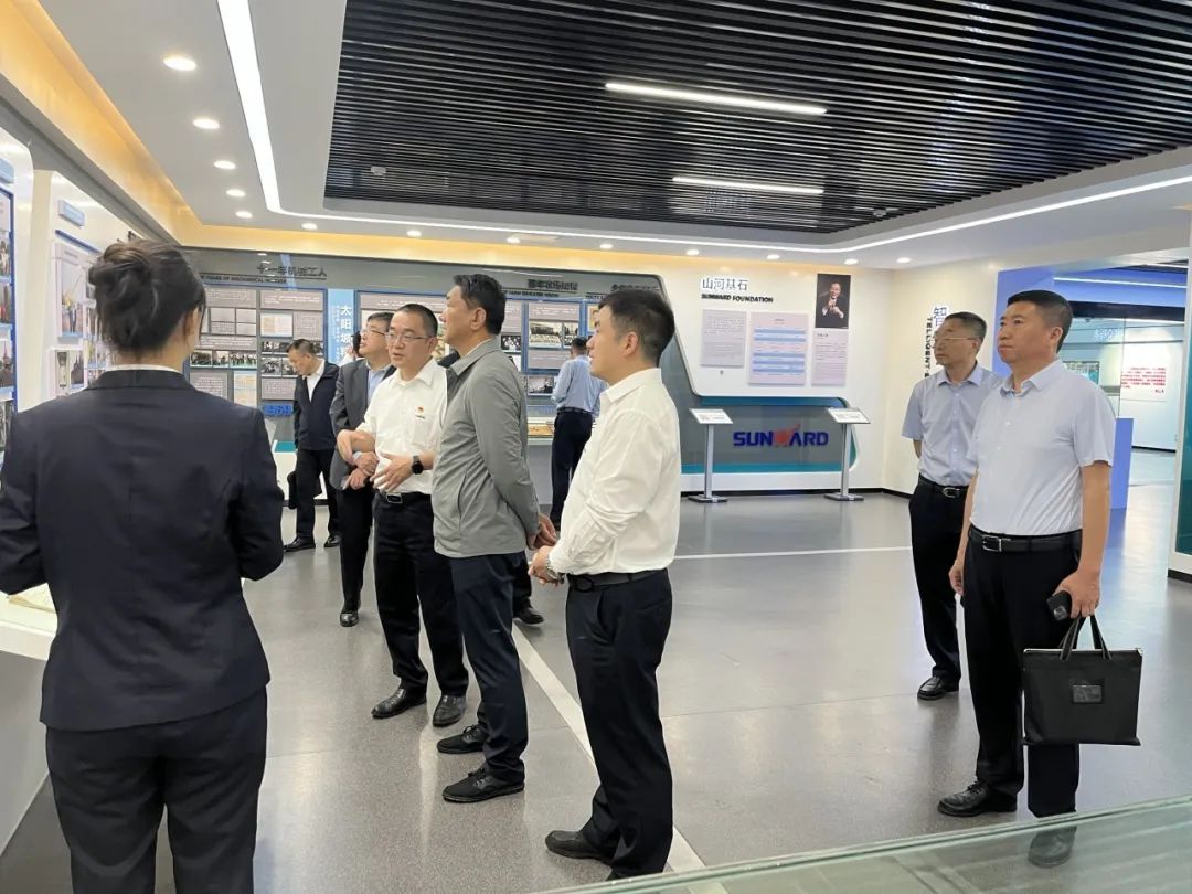 中煤平朔党委书记、董事长陈建一行调研9001cc金沙以诚为本智能