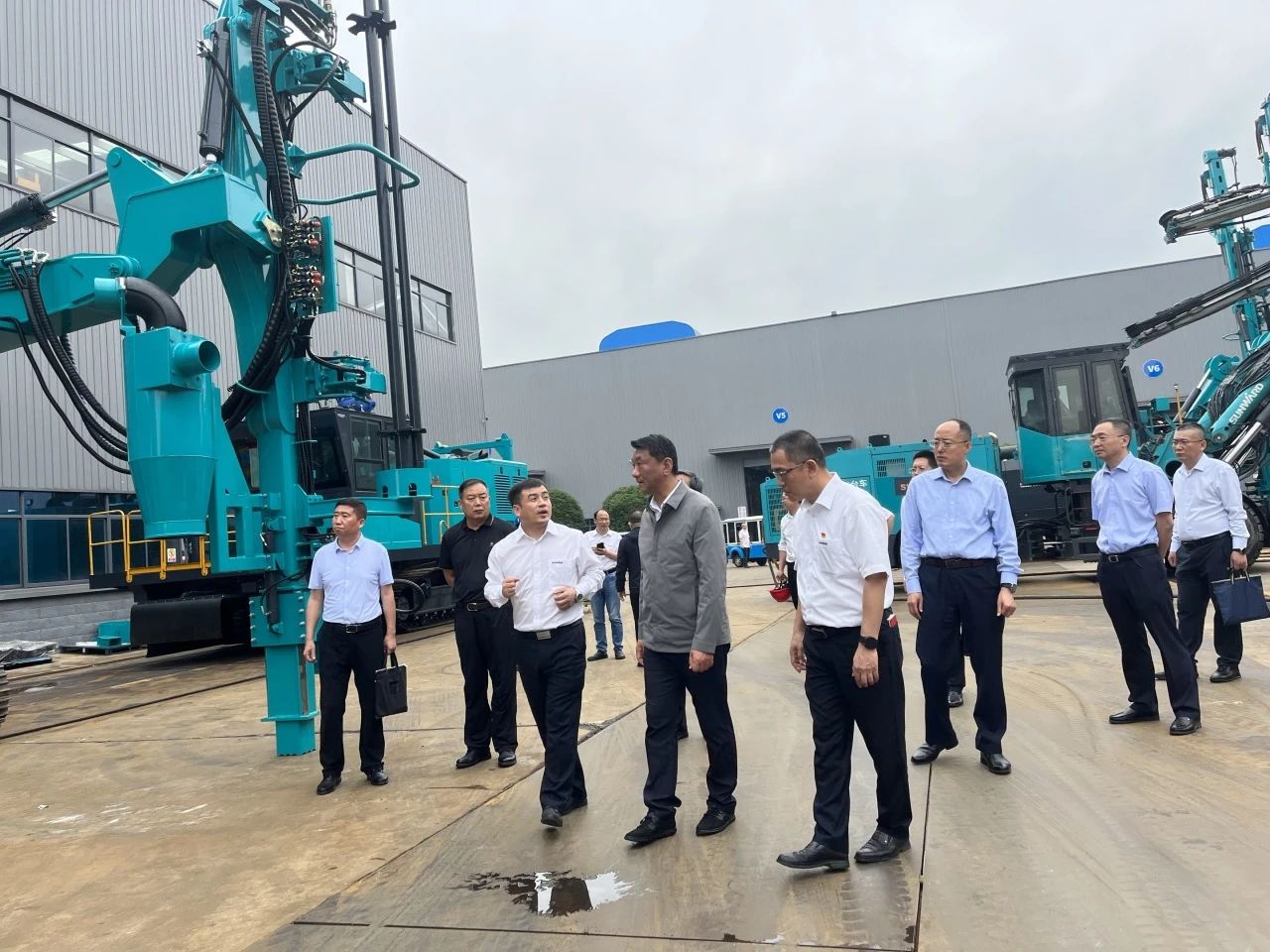 中煤平朔党委书记、董事长陈建一行调研9001cc金沙以诚为本智能