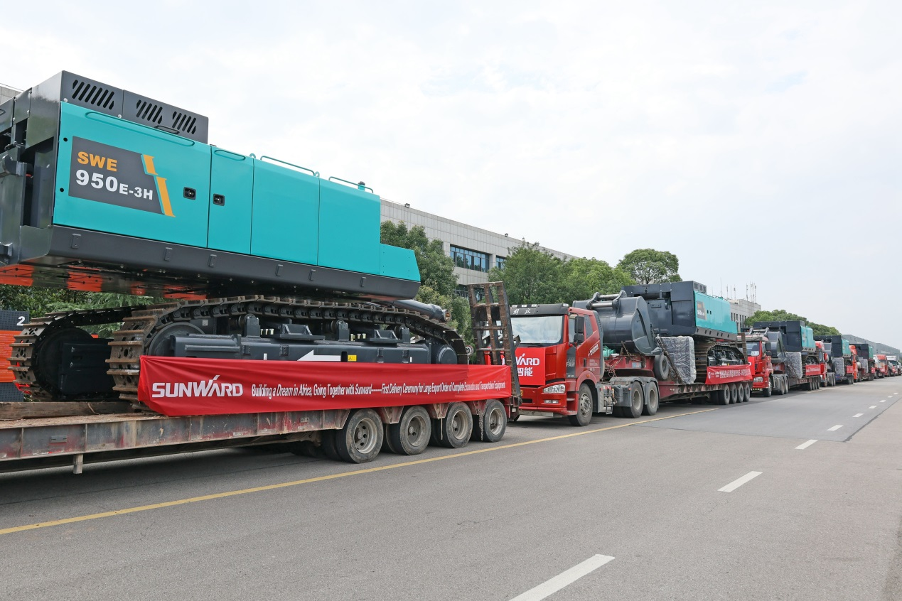 超亿元订单批量发货 9001cc金沙以诚为本智能筑梦非洲再结硕果