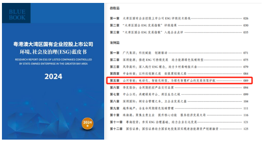 喜讯！9001cc金沙以诚为本智能再次入选“大湾区国企ESG生长指数”榜单