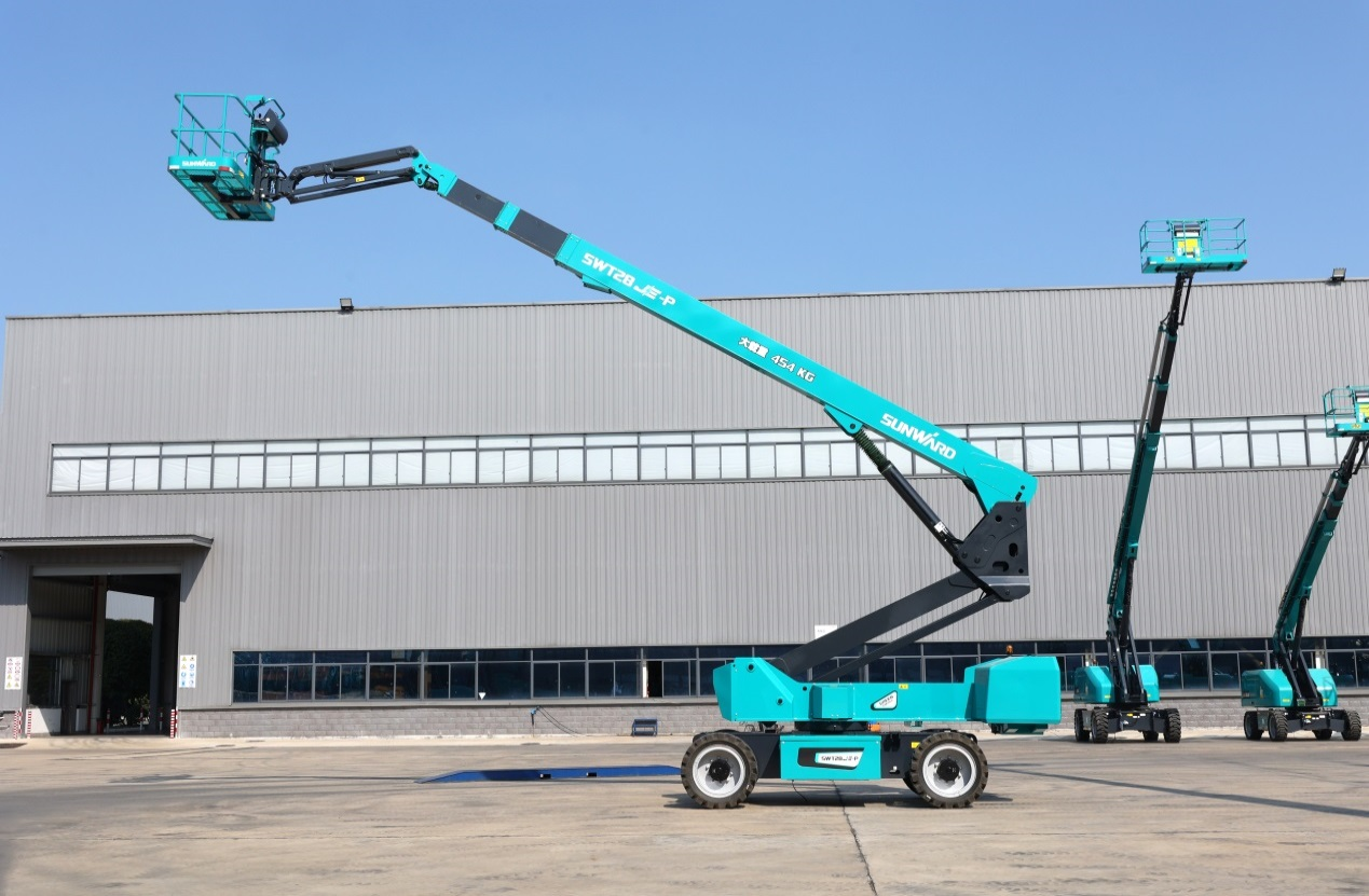 高可靠、高清静、高性能！9001cc金沙以诚为本智能新一代P系列电动臂式高空作业平台乐成下线