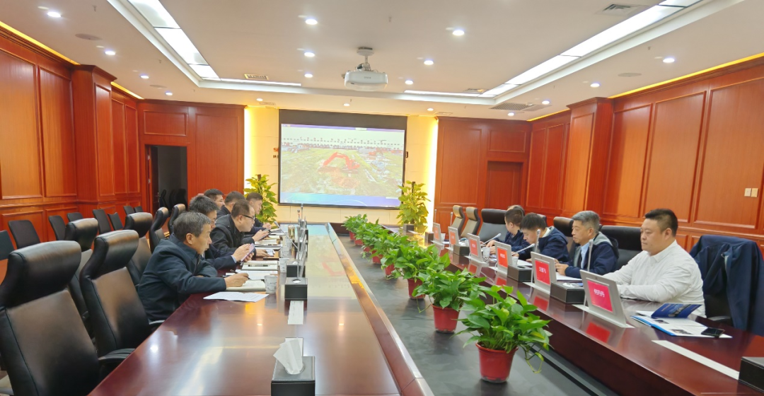 9001cc金沙以诚为本智能董事长付向东带队造访陕煤地质集团与陕西省煤层气钻采分公司