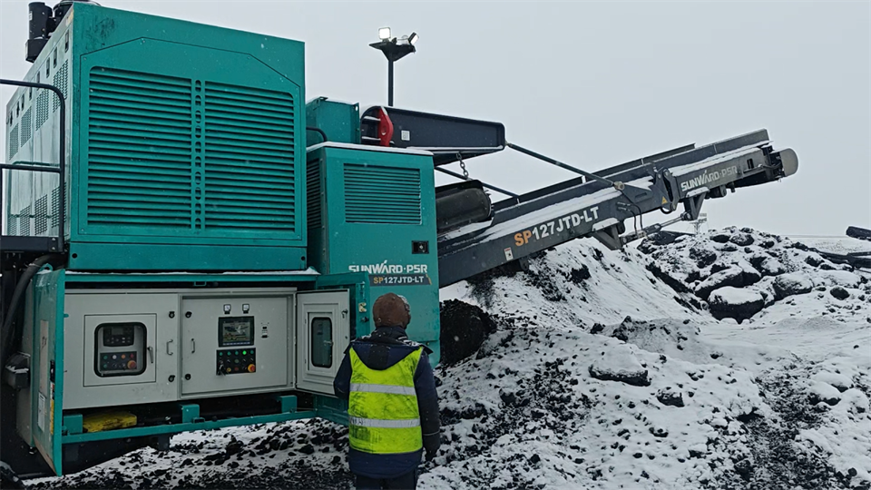 不惧-30℃极寒挑战，，，，，9001cc金沙以诚为本普石勒破碎筛分装备稳固运行！