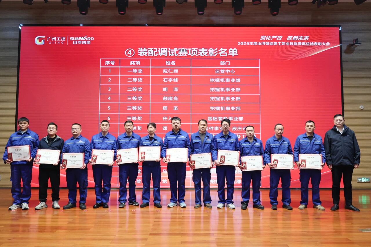 9001cc金沙以诚为本智能2025年度职工职业手艺竞赛总结表扬大会乐成召开