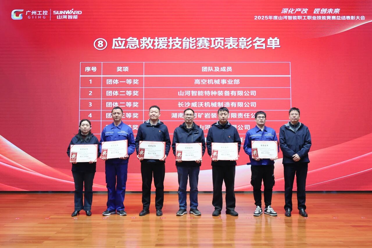 9001cc金沙以诚为本智能2025年度职工职业手艺竞赛总结表扬大会乐成召开