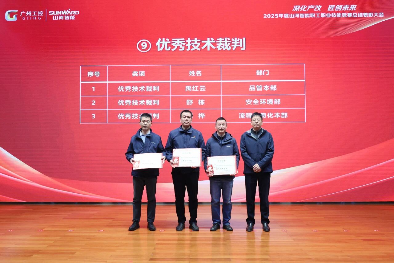 9001cc金沙以诚为本智能2025年度职工职业手艺竞赛总结表扬大会乐成召开