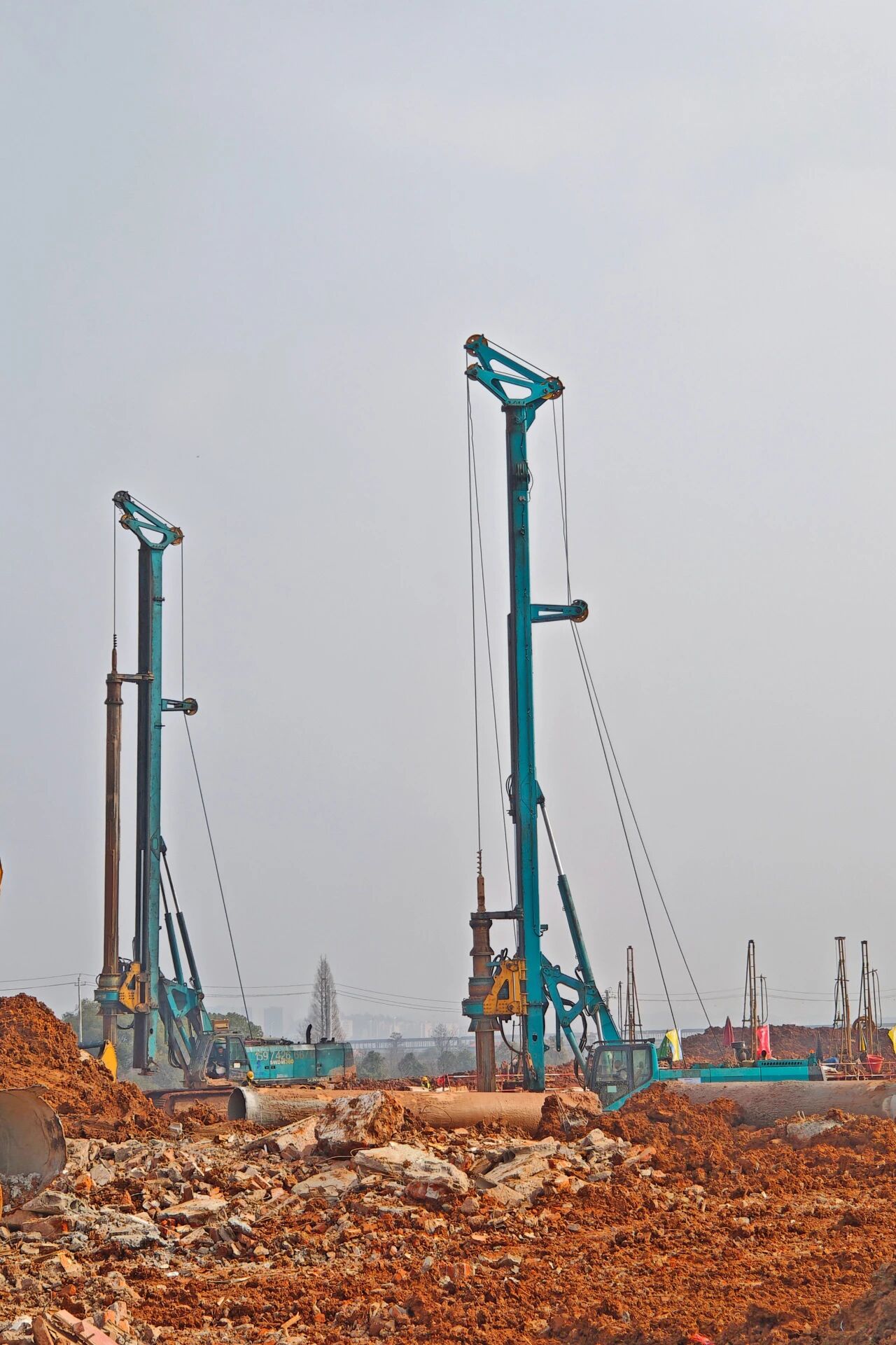 刷新“进度条”、修建新地标！9001cc金沙以诚为本智能旋挖集群助力长沙奥体中心建设